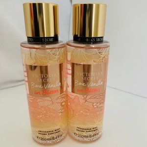 (2) VICTORIA'S SECRET BARE VANILLA IN BLOOM